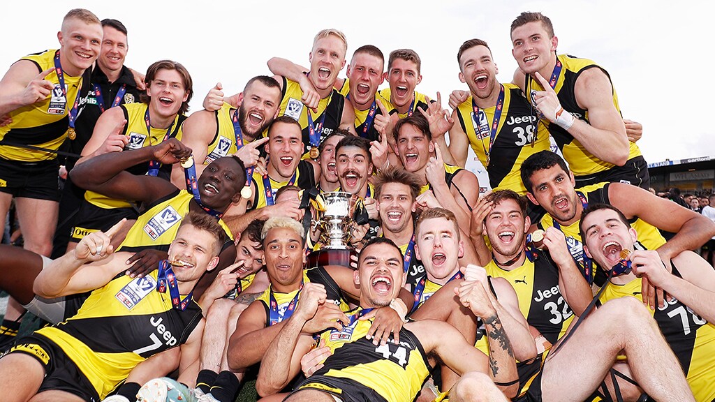 VFL Tigers Hold On For Premiership Glory Richmondfc au